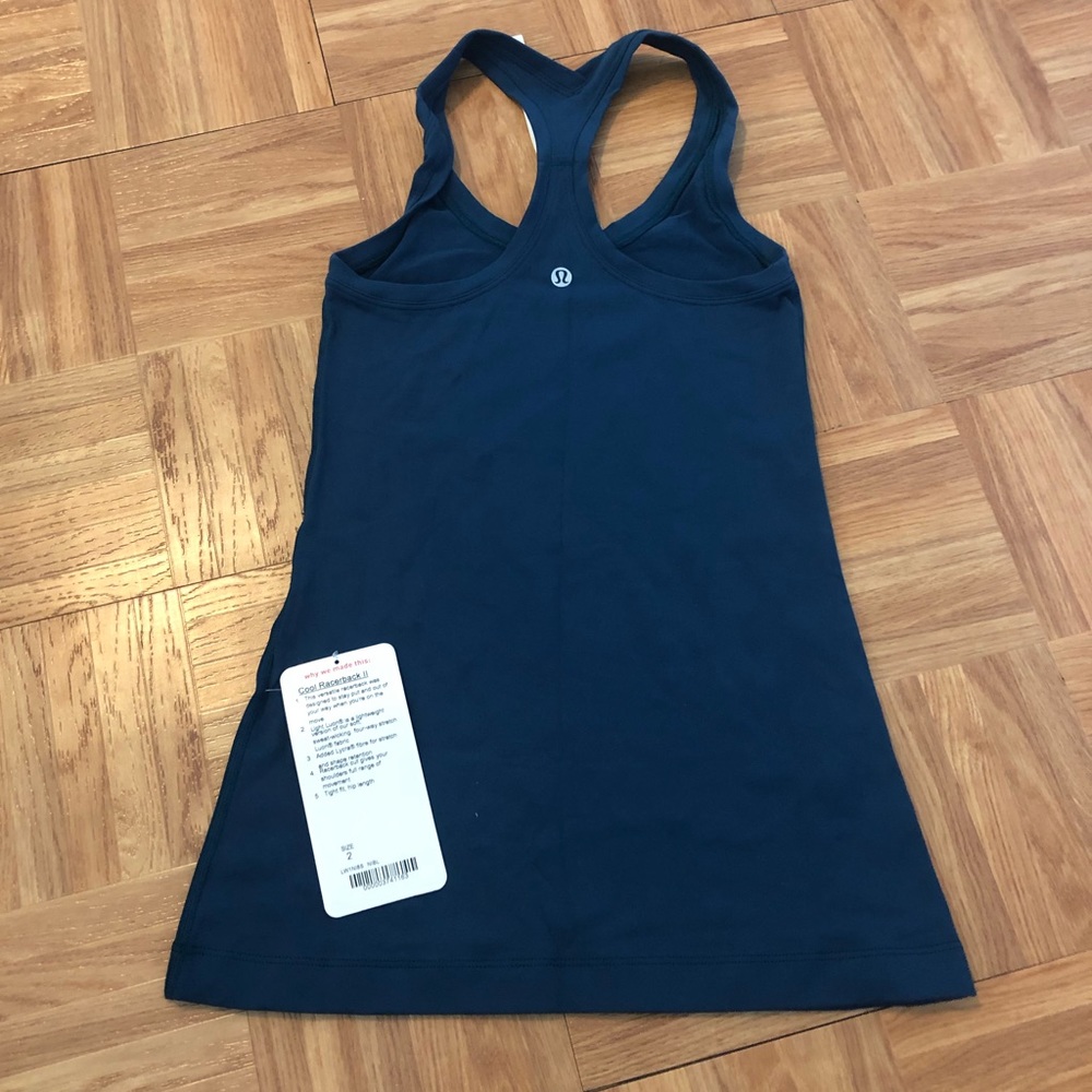 Lululemon racerback tank blue